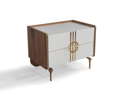Bedroom Bedside table Modern Design Furniture Wood Luxury Side Bedside tables
